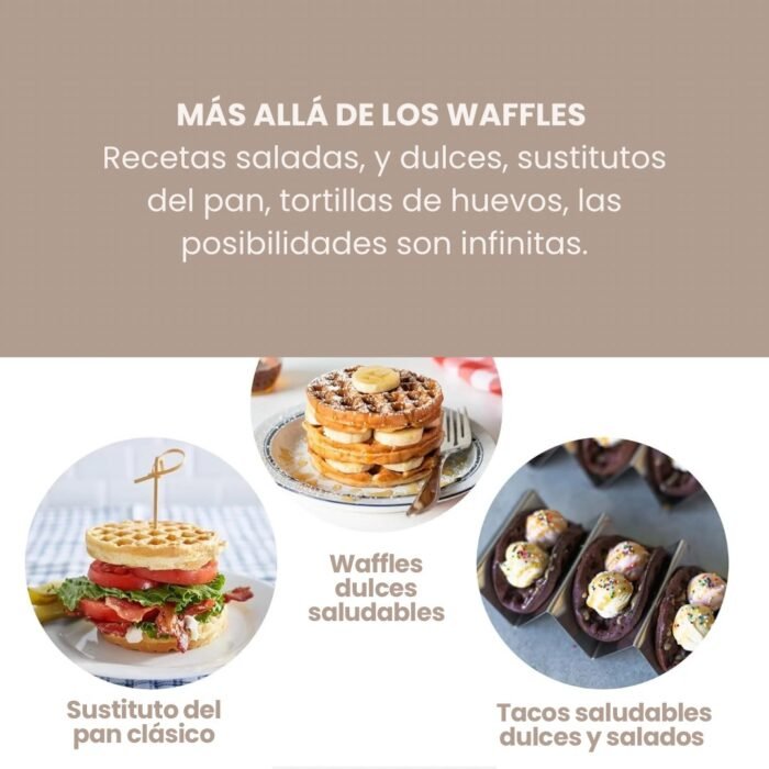 mini waflera cloq antiahderente